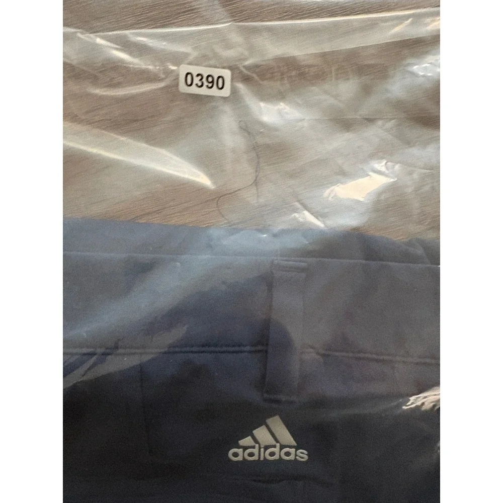 Adidas Mens Golf Shorts Navy Blue Flat Front Performance Size 42 RN88387